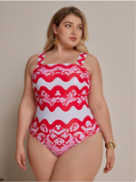 luxury-intero-red-white-con-gonna-taglia-4xl