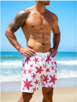 uomo-pantaloncino-white-red-star-taglia-xxl