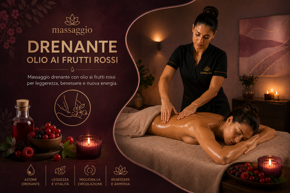 drenante frutti rossi massage