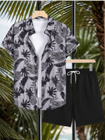 uomo-gg-black-tropical-con-camicia-taglia-m