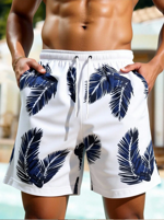 uomo-pantaloncino-white-blu-plume-taglia-l