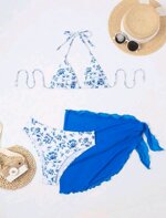 bikini-set-by-emma-young-new-blu-flower-con-pareo-taglia-s