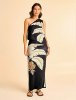 completo-linea-ma-pa-fashion-black-flower-beige-monospalla-body-e-gonna-taglia-l