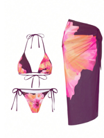 luxury-mod-malibu-ibiscus-bordeaux-con-gonna-pareo-taglia-m-l