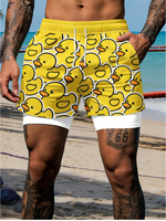 uomo-pantaloncino-yellow-duck-con-sottogamba-taglia-xs