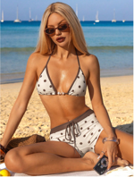 bikini-maddy-sport-con-pantaloncino-bejge-a-pois-taglia-m