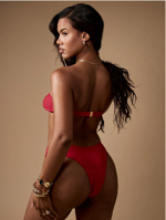 bikini-missguided-red-premium-con-borchie-dorate-taglia-xs