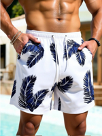uomo-pantaloncino-white-blu-plume-taglia-l