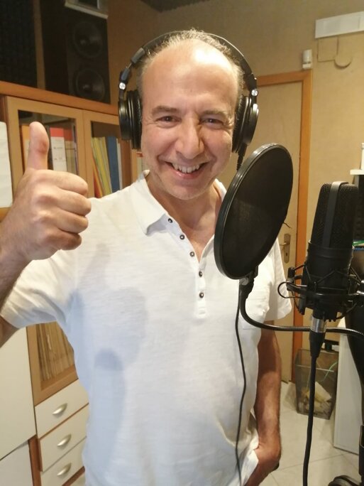 Salvo Longo cantante e autore degli Amish in studio