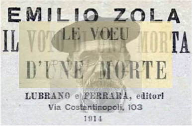 EMILIO ZOLA: IL VOTO DI UNA MORTA.