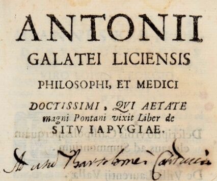 “De situ Iapygiae”