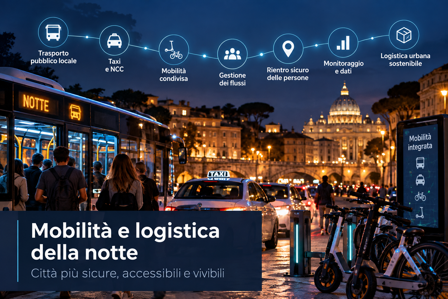URI in audizione sulla sicurezza integrata: proposte per rafforzare la mobilità e la logistica della notte