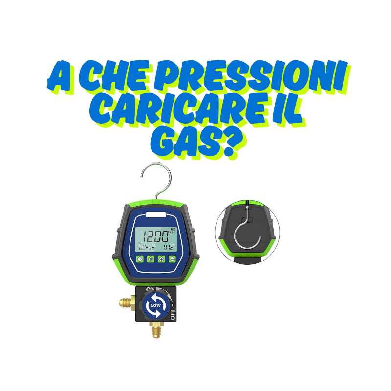 A quali pressioni deve lavorare il condizionatore, gas refrigerante manometri