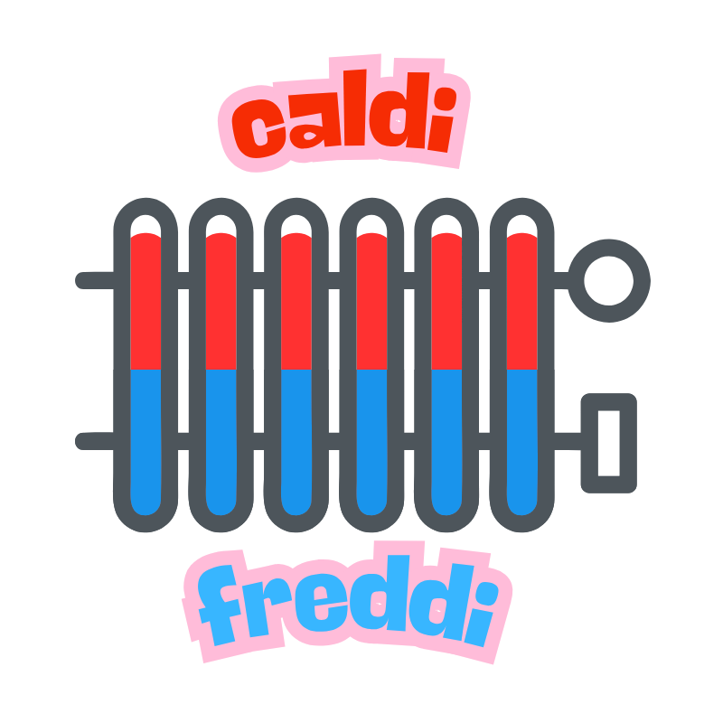 Perche' i termosifoni sono freddi sotto? come posso risolvere?