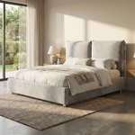 letto-londra-matrimoniale-tessuto-alkantara-grigio-con-maxy-cuscini