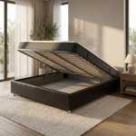 letto-contenitore-sommier-similpelle-nero-con-materasso-memory-23-cm-set-omaggio