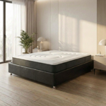letto-contenitore-sommier-similpelle-nero-con-materasso-memory-23-cm-set-omaggio