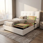 letto-motorizzato-napoli-matrimoniale-con-rete-elettrica-green-confort-contenitore-similpelle-bianco