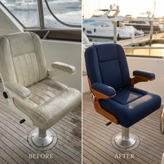 tappezzeria prima e dopo