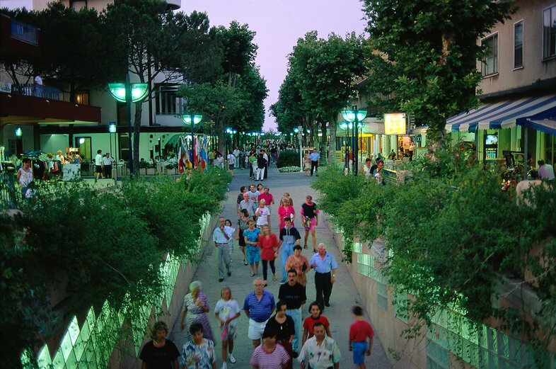 Viale Ennio a Igea Marina