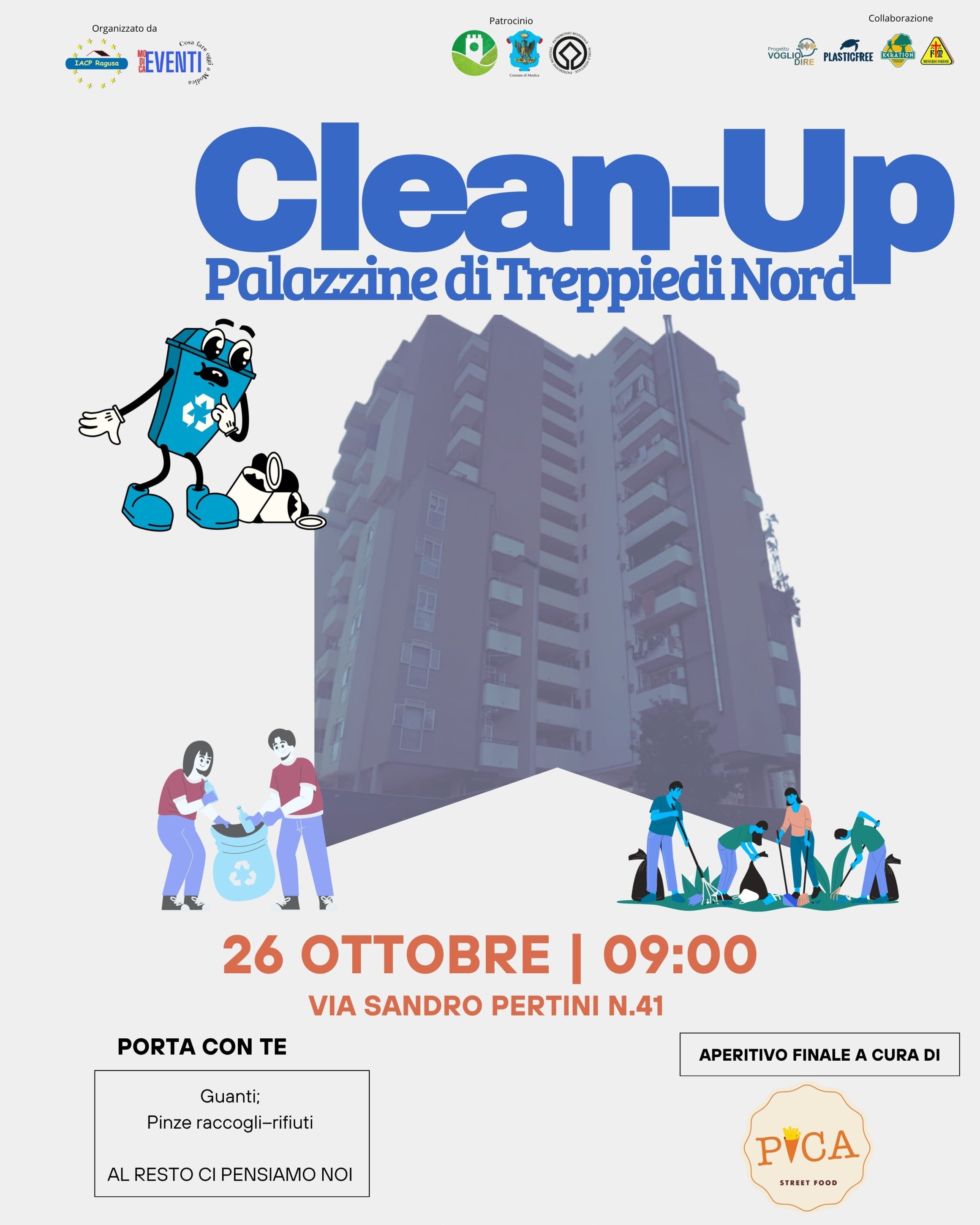 Unisciti a noi per un Clean-Up!