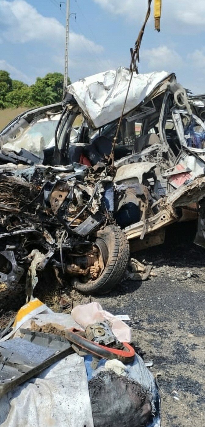 KATIOLA : UN HOMME PERD LA VIE DANS UN CARAMBOLAGE AVEC PLUS D’UN MILLION DE FRANCS FCFA DANS SES POCHES