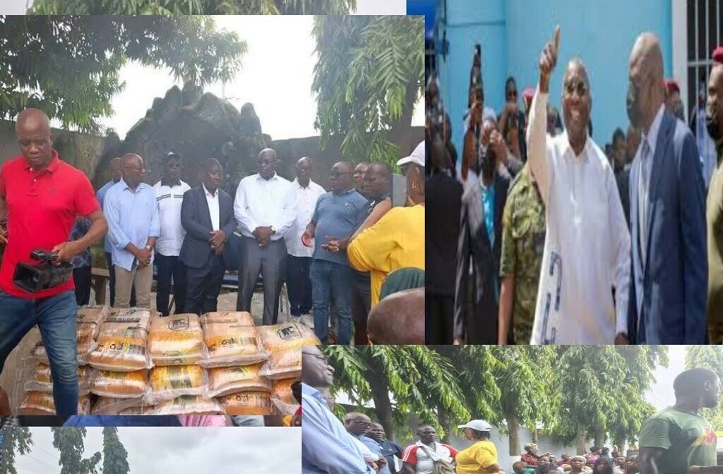 Déguerpissements : Le président Gbagbo offre de l'argent et du riz aux victimes des déguerpissements