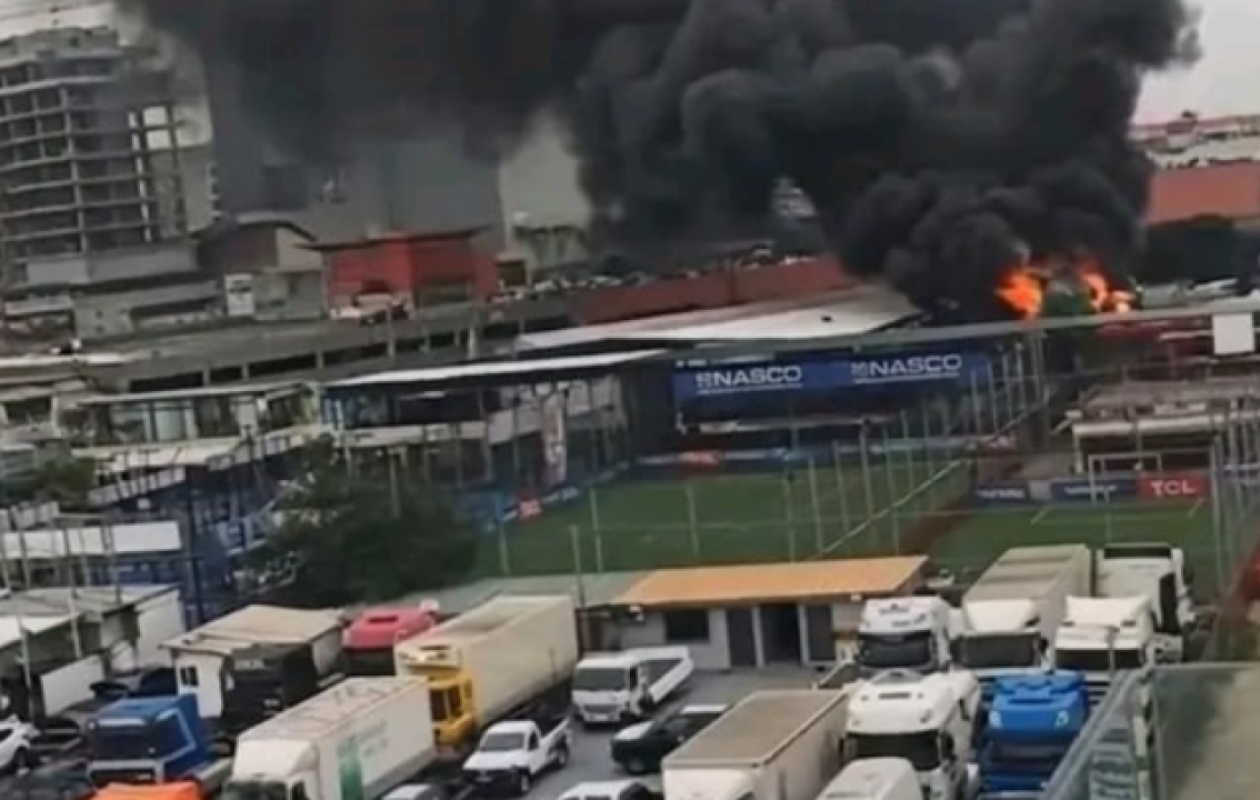 Abidjan : Un impressionnant incendie derrière Cap Sud à Marcory provoque de colossaux dégâts matériels estimés à plusieurs centaines de millions de FCFA