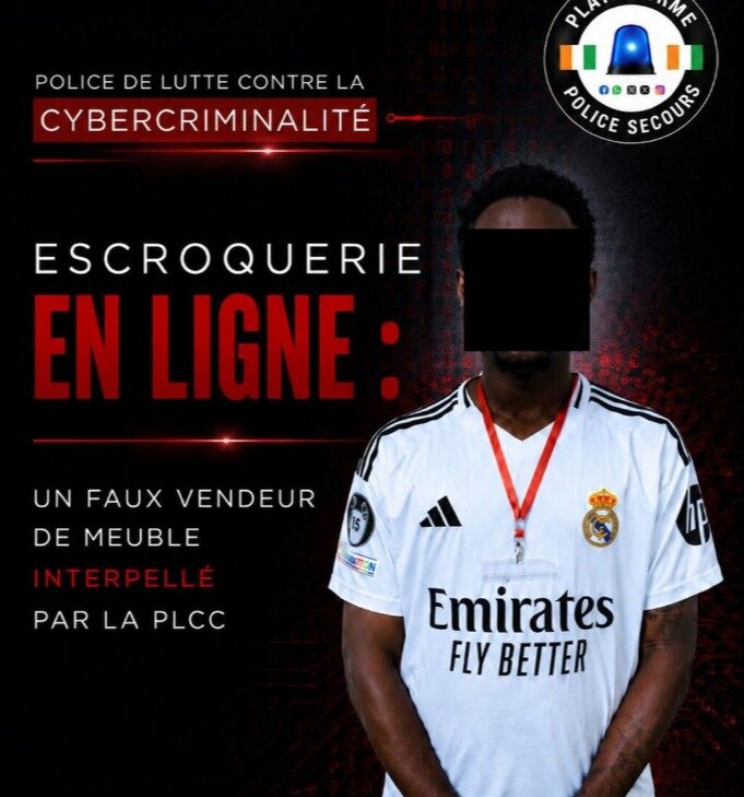 CYBERCRIMINALITÉ : Le faux vendeur de meubles en ligne arrêté par la police