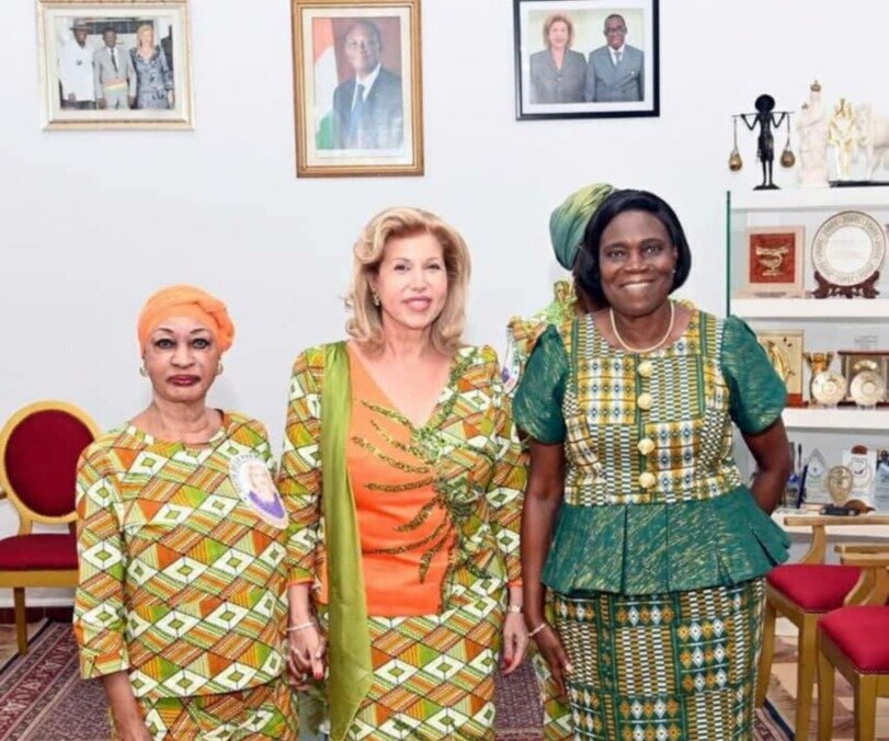 Dominique Ouattara et Simone Gbagbo réunies, Nady Bamba absente : Les dessous d'une fracture politique