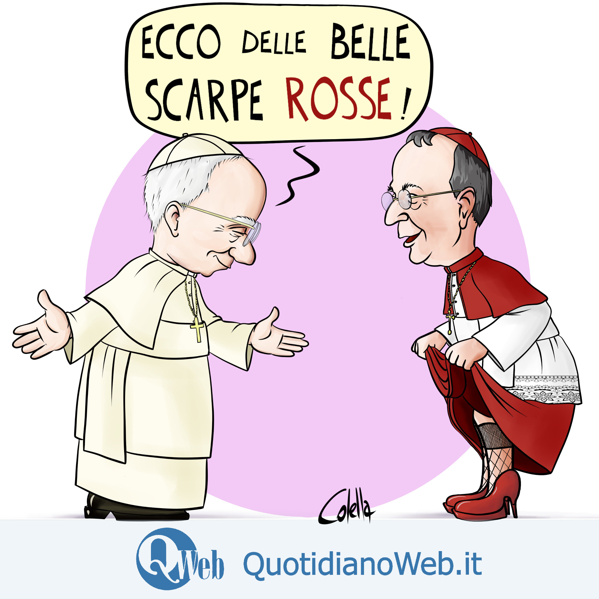 Scarpe rosse o tacchi a spillo?