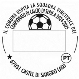 Poste Italiane: a Castel di Sangro disponibili gli annulli dedicati al ritiro del Napoli