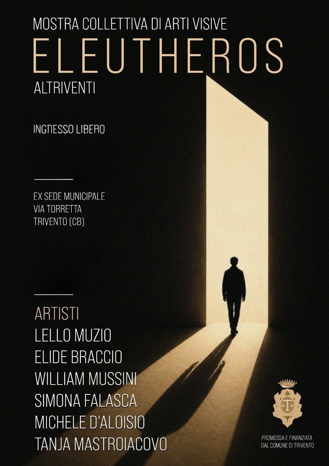 Mostra&nbsp;Eleutheros-Altriventi&nbsp;, prorogata l'apertura fino al 29 agosto