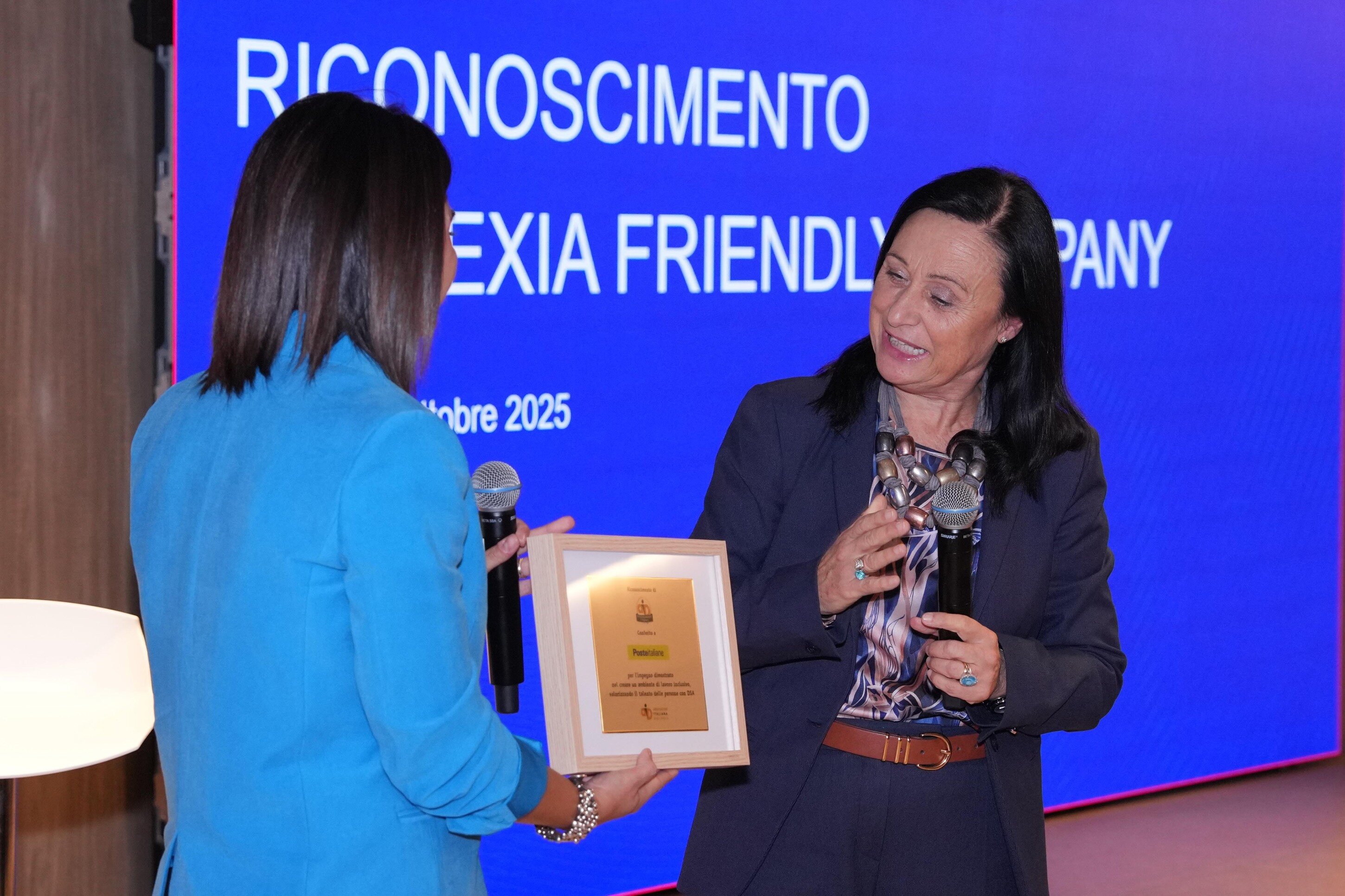 Inclusione: Poste Italiane riconosciuta come 'Dyslexia Friendly Company'