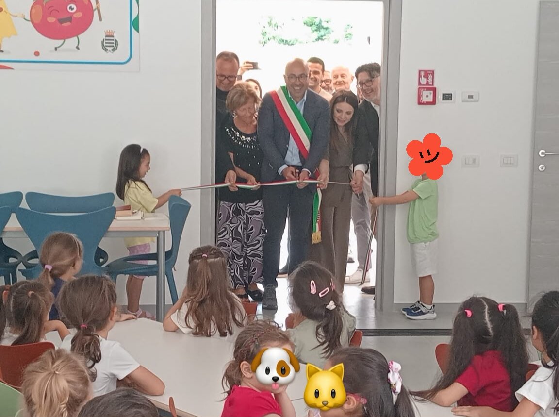 Venafro: inaugurata la mensa scolastica della scuola di Ceppagna