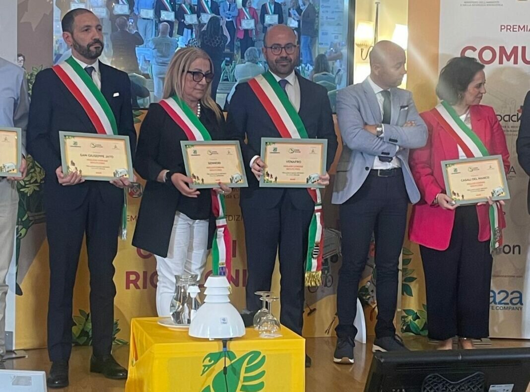 🏆 Venafro sul podio nazionale di Legambiente: è il primo 'Comune Riciclone' del Molise