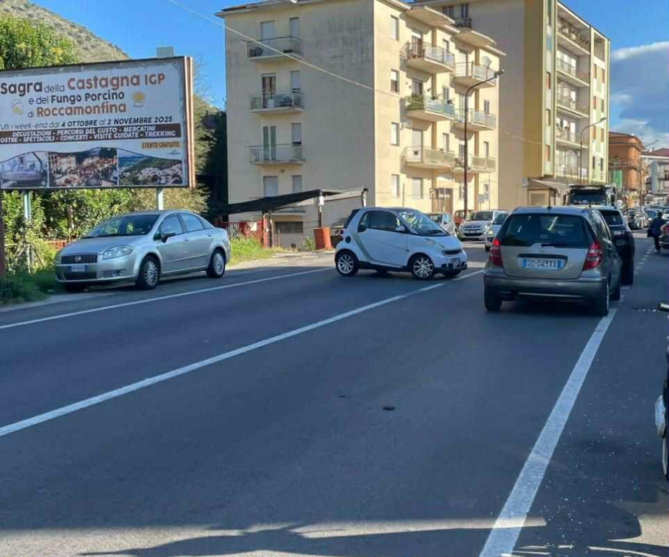 Scontro tra Scooter e Auto nel Centro di Venafro: Giovane in Ospedale