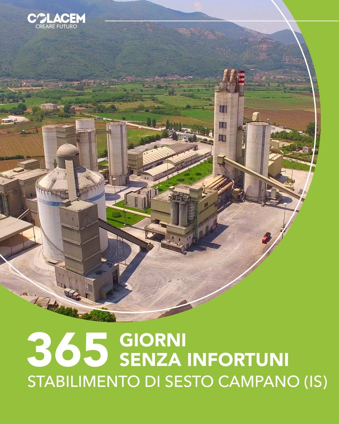 Colacem Sesto Campano, 1 anno senza infortuni