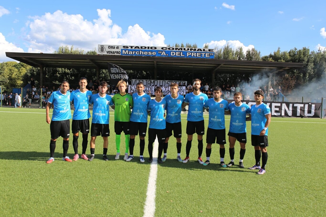 Eccellenza, il Venafro vince e si candida per la Serie D. Lotta serrata in testa alla classifica