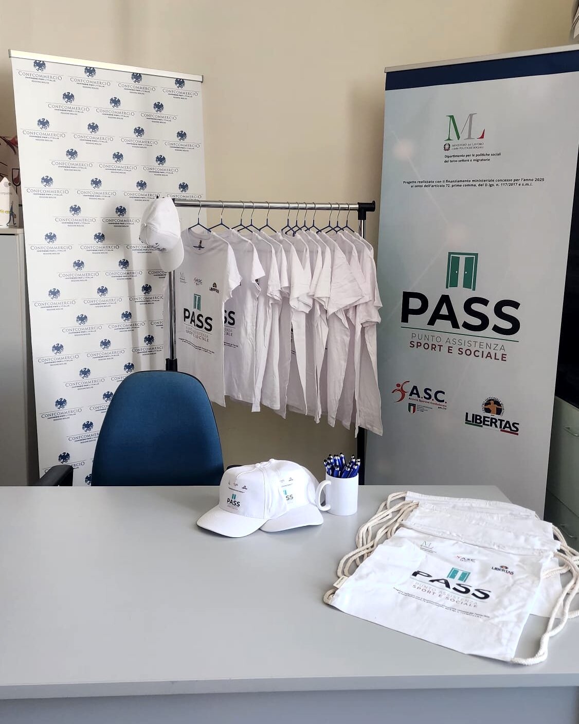 Sport di base e Terzo Settore: da oggi attivo a Campobasso lo sportello del progetto 'PASS – Punto Assistenza Sport e Sociale'