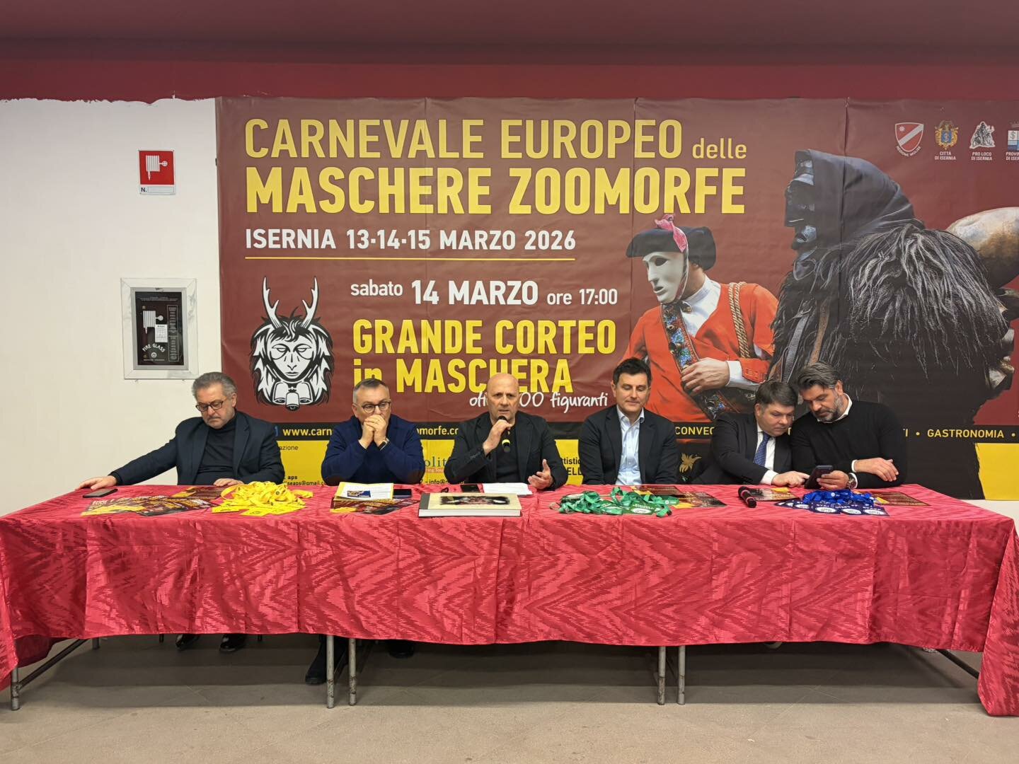 👺 Isernia capitale d&rsquo;Europa: al via la IV edizione del Carnevale delle Maschere Zoomorfe