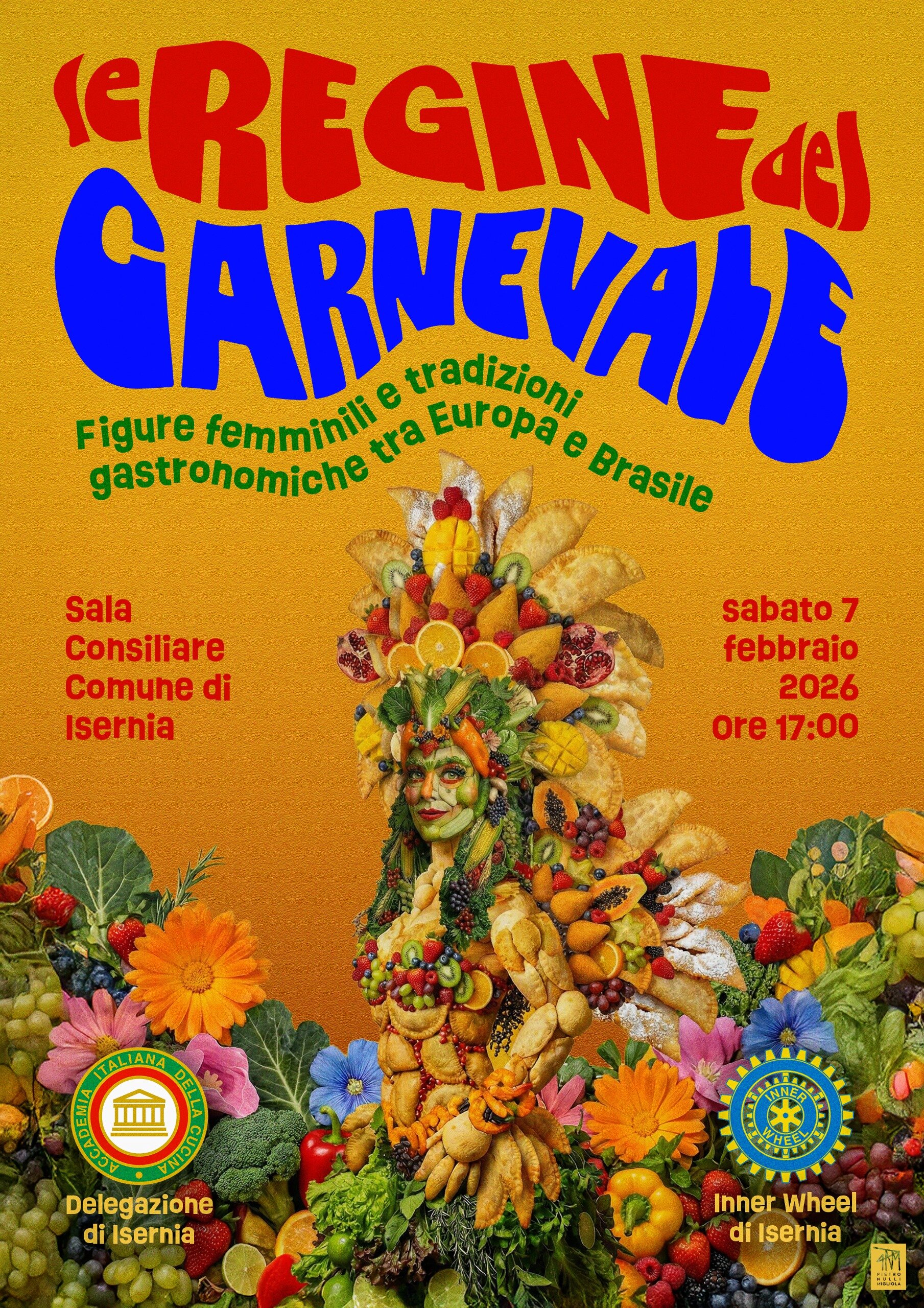Accademia Italiana della Cucina e Inner Wheel insieme a Isernia per 'Le Regine del Carnevale'