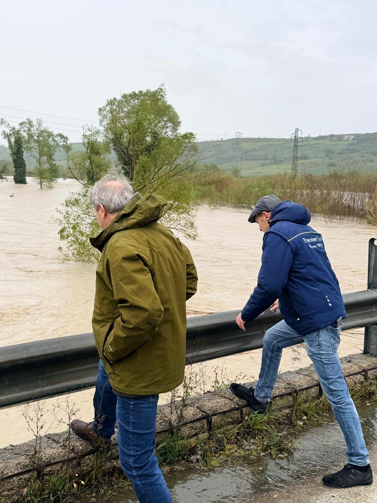 🌊 Emergenza Molise, il Presidente Roberti sul campo: &laquo;Evento di portata eccezionale, monitoraggio costante&raquo;