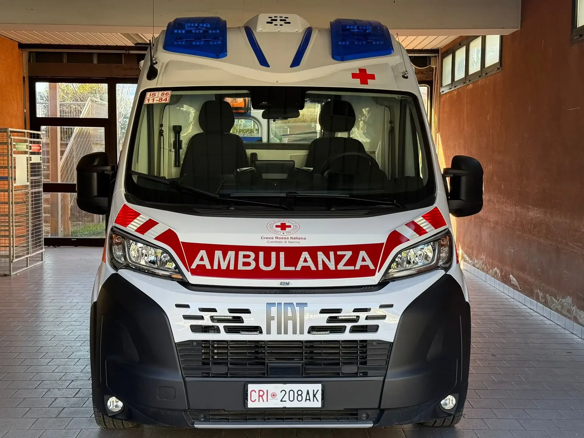 🚑 Venafro, la Croce Rossa potenzia i soccorsi: arriva una nuova ambulanza hi-tech