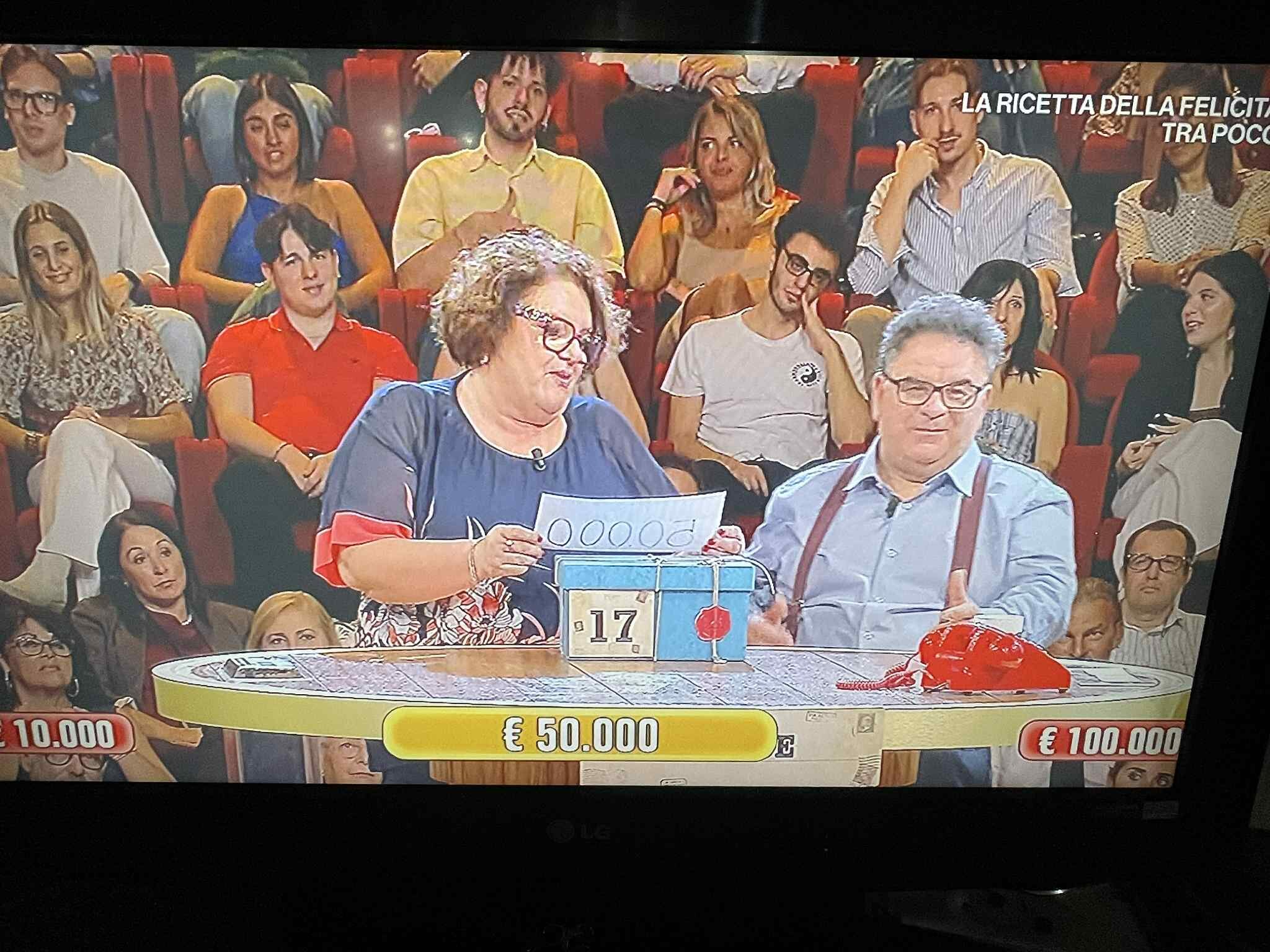 Il molisano Pasquale Pasqualone vince 50.000 euro ad 'Affari Tuoi'