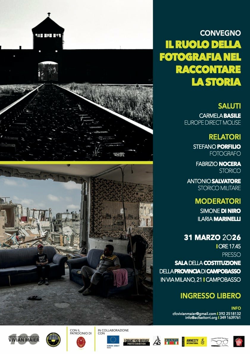 📸 La fotografia custode della Storia: convegno a Campobasso tra memoria e attualit&agrave;