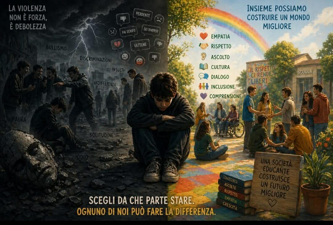 📢 Pestaggio a Isernia: l'appello di Stop Bullismo Odv. &laquo;Non restiamo indifferenti&raquo;