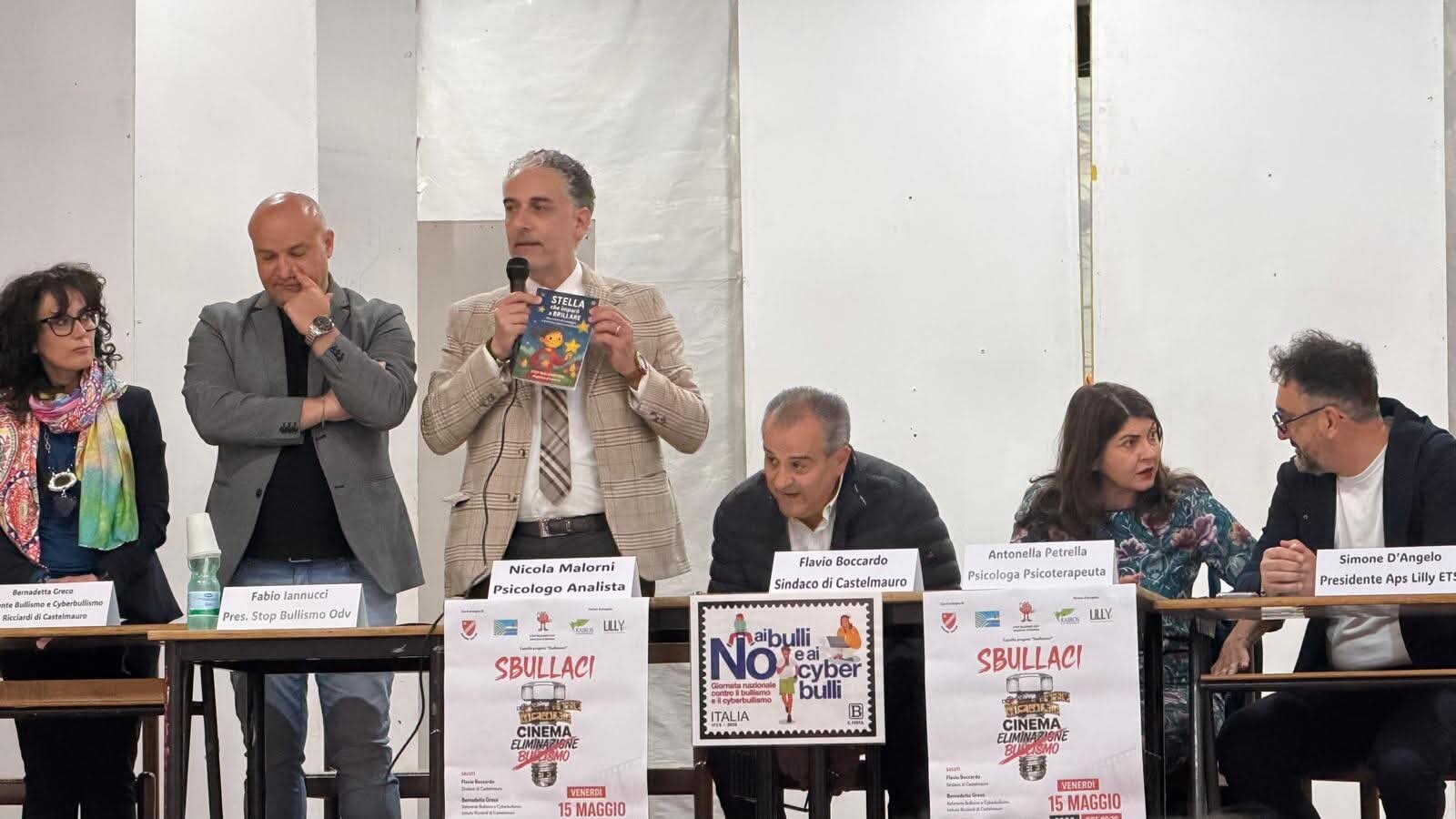 Castelmauro, il cinema e la lettura contro il bullismo: grande partecipazione per il progetto 'S.BullA.Ci'