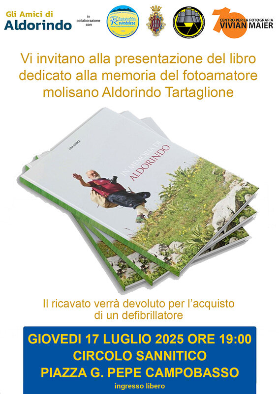Campobasso ricorda Aldorindo Tartaglione: un omaggio al grande fotoamatore molisano