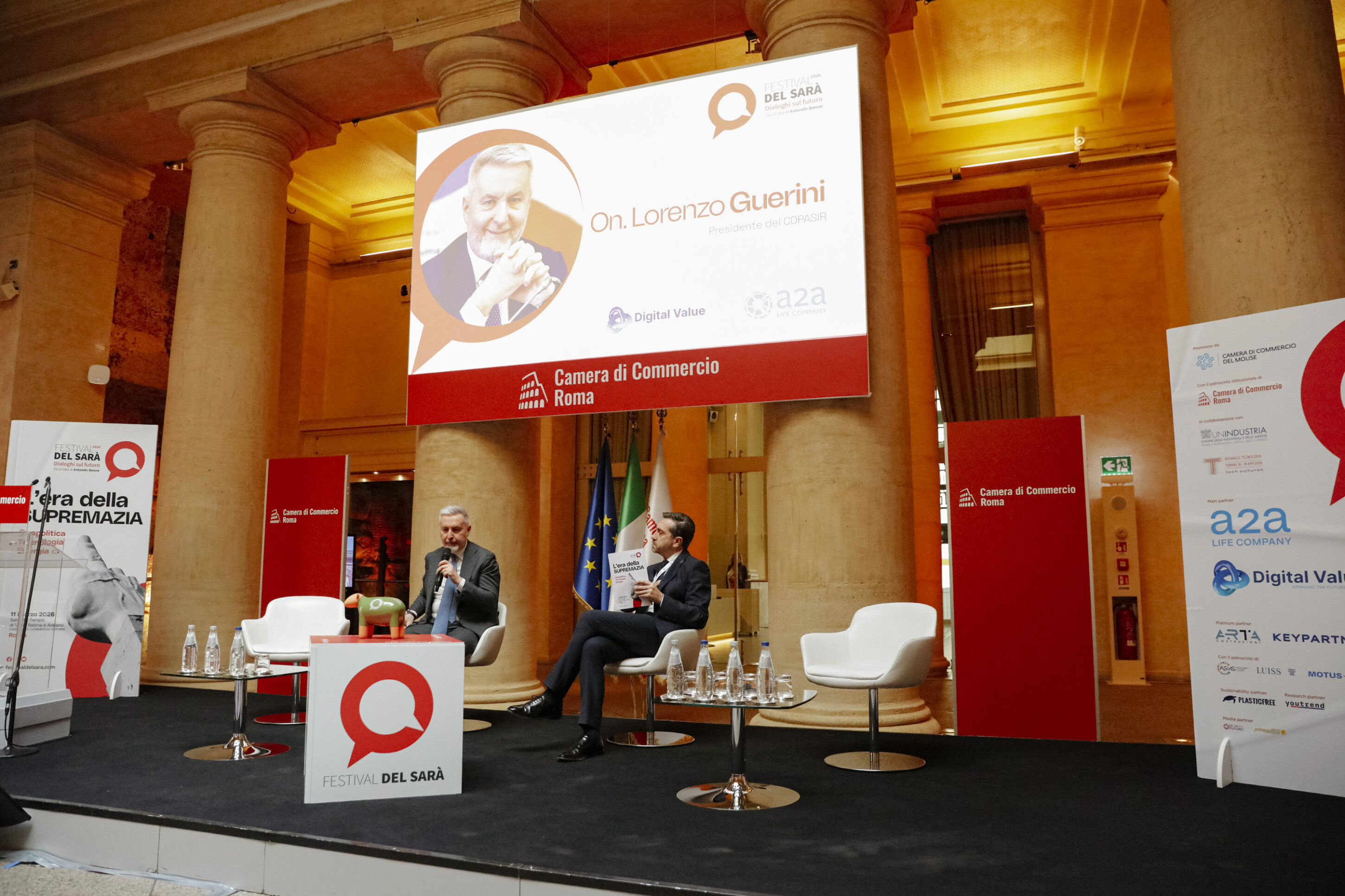 Tecnologia, energia e nuovi equilibri geopolitici: questi i temi analizzati nella tappa romana del Festival del Sar&agrave; - Dialoghi sul futuro.